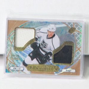 Marian Gaborik Upper Deck SPX Game Used Jersey Hockey Card #IS-GA 2016/17